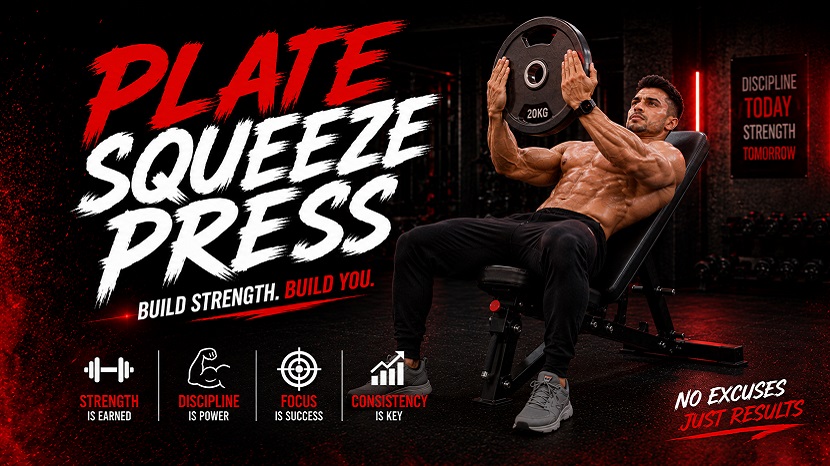 Plate Squeeze Press - Inner Chest Exercise Guide