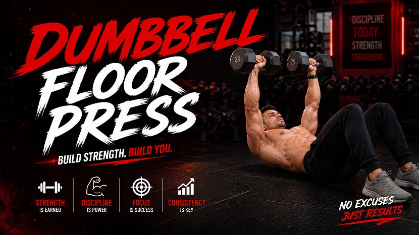 Dumbbell Floor Press - Form, Benefits and Technique