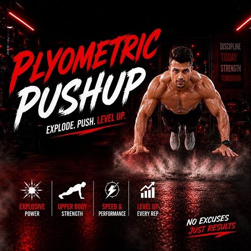 Plyometric Pushup