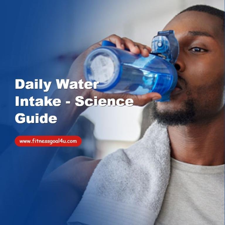 Daily Water Intake - Science Guide