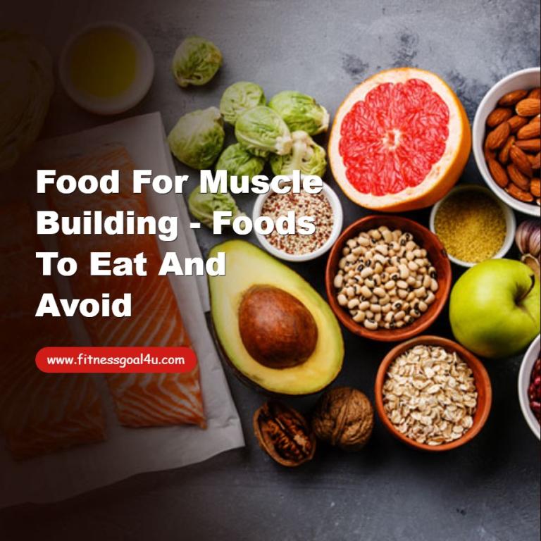 Food for muscle building