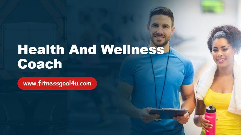 Health and Wellness Coach