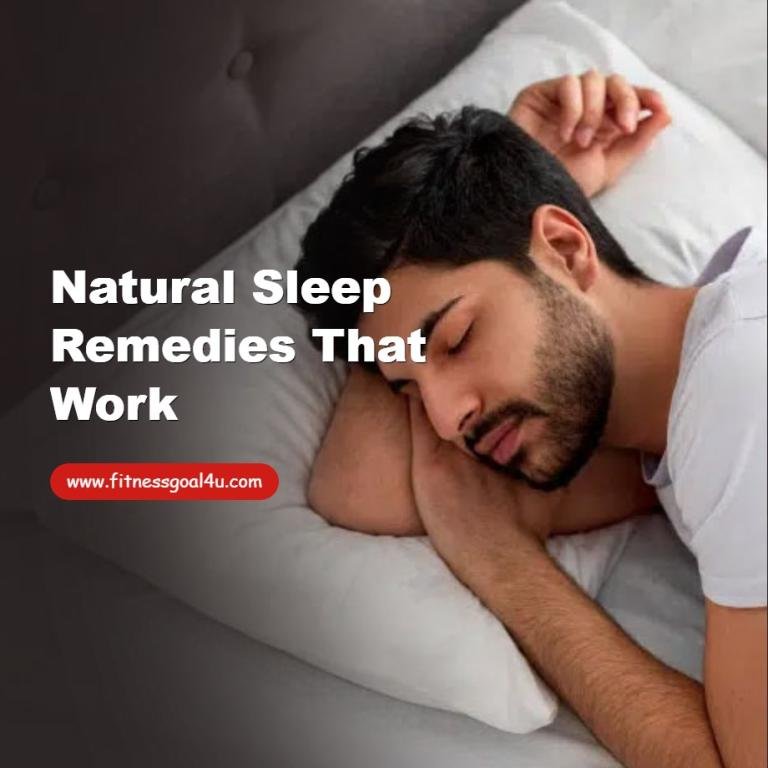 Natural Sleep Remedies That Work